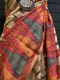 Semi Tussar Silk