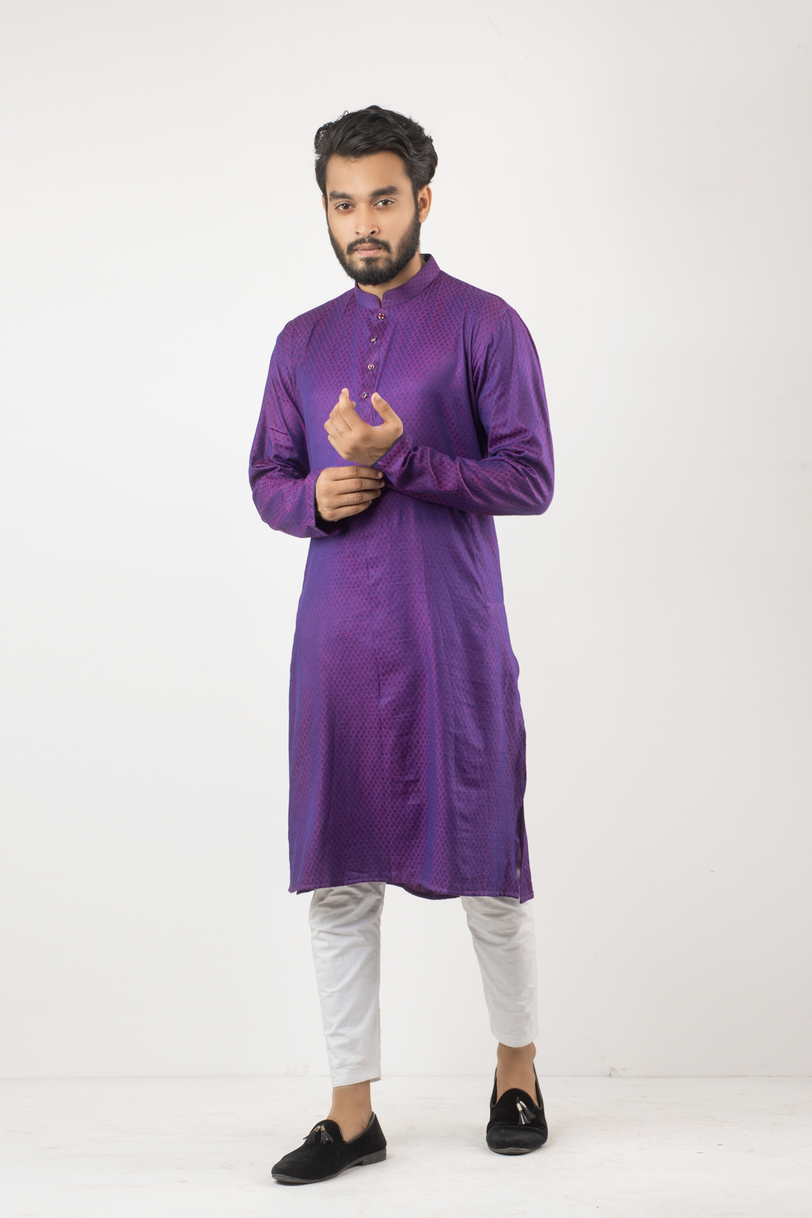 Men Linen silk Punjabi